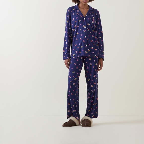 Ralph Lauren Other - Ralph Lauren Navy Pajama Set with Floral Print